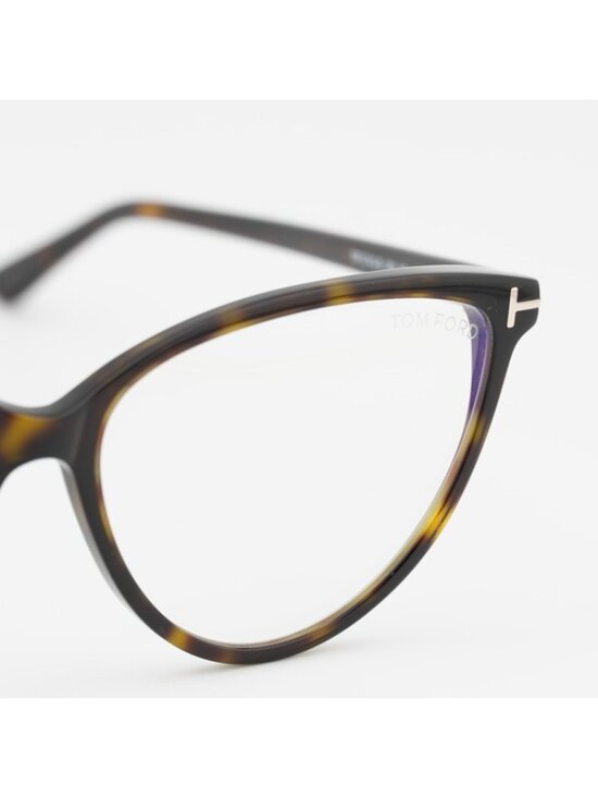 Tom Ford FT5743-B 052 Eyeglasses Havana 57mm Cat Eye Frame main image 7